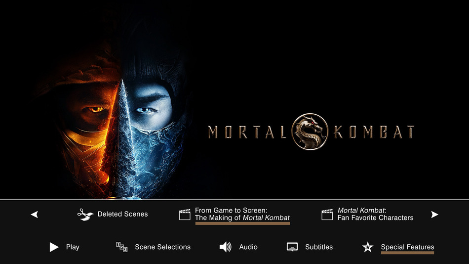 menú Mortal Kombat Blu-ray - 5