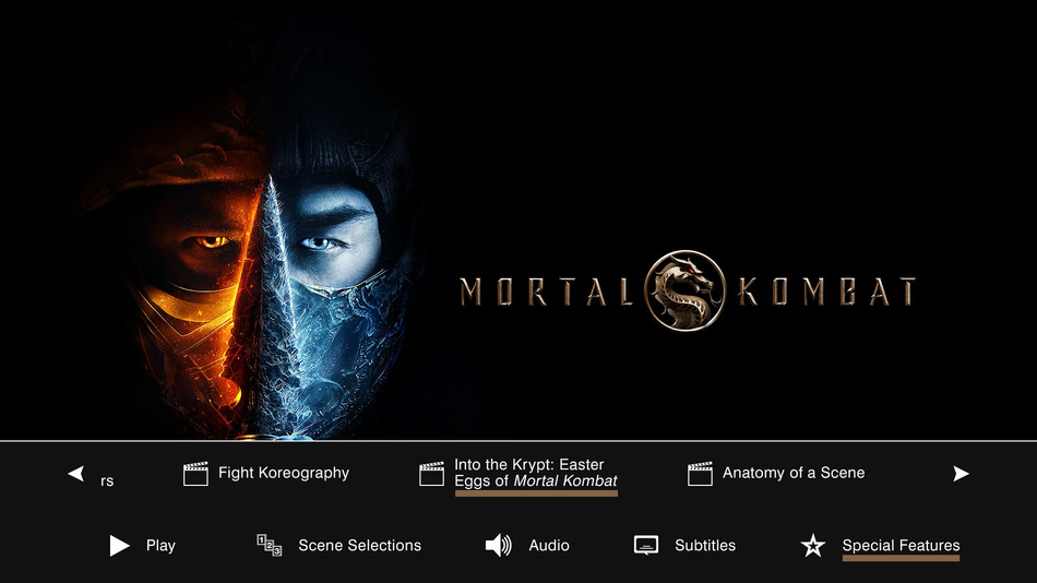 menú Mortal Kombat Blu-ray - 6