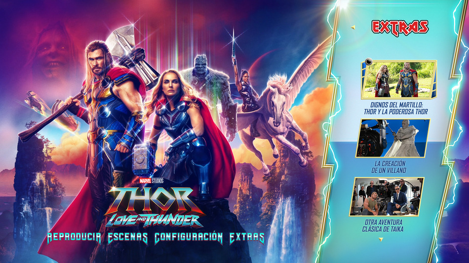 menú Thor: Love and Thunder Blu-ray - 7