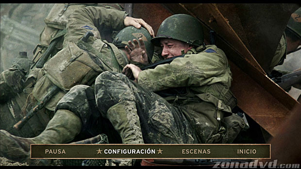 menú Salvar al Soldado Ryan - Edición Especial Blu-ray - 2