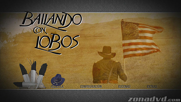 menú Bailando con Lobos Blu-ray - 1