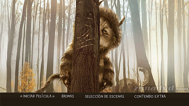 menú Donde Viven los Monstruos Blu-ray - 1