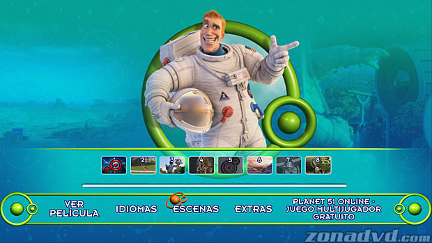menú Planet 51 Blu-ray - 3