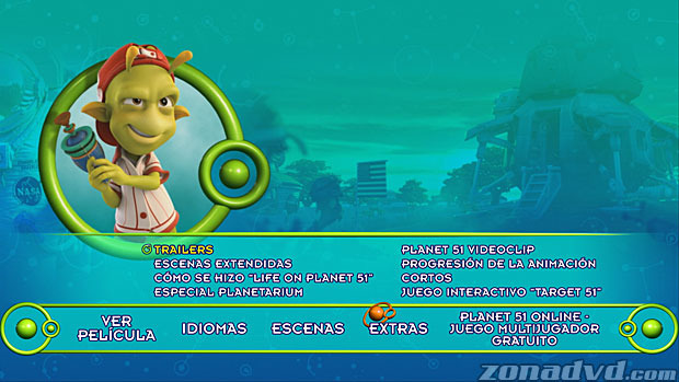 menú Planet 51 Blu-ray - 4