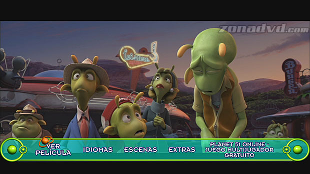 menú Planet 51 Blu-ray - 6