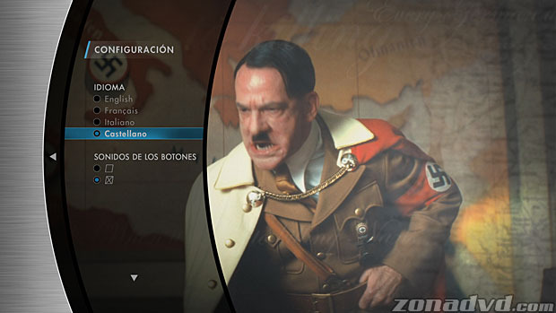 menú Malditos Bastardos - Edición Coleccionista Blu-ray - 3