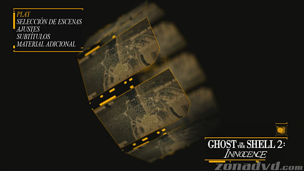 menú Ghost in the Shell 2: Innocence Blu-ray - 1