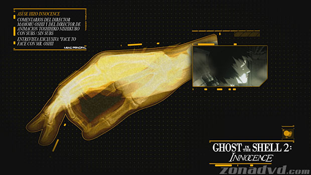menú Ghost in the Shell 2: Innocence Blu-ray - 5