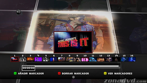 menú This Is It (Michael Jackson) Blu-ray - 3