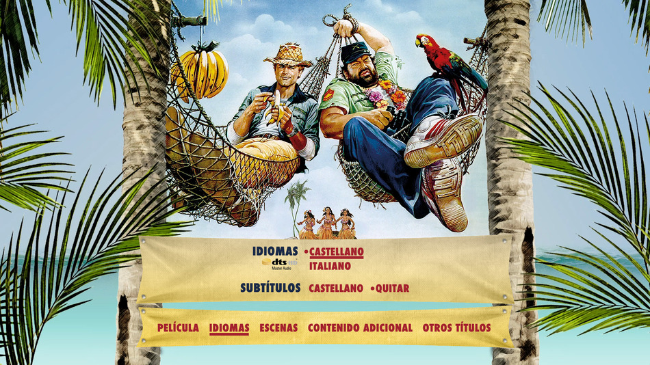 menú Quien tiene un Amigo... tiene un Tesoro Blu-ray - 2