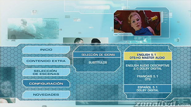 menú Los Sustitutos Blu-ray - 4