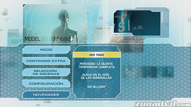 menú Los Sustitutos Blu-ray - 7