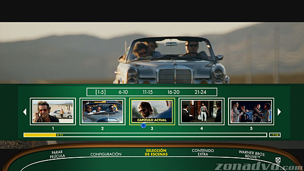 menú Resacón en Las Vegas Blu-ray - 3