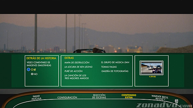 menú Resacón en Las Vegas Blu-ray - 4
