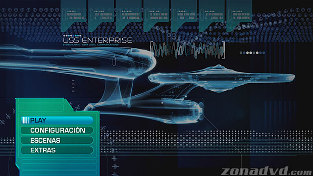 menú Star Trek - Edición Especial Blu-ray - 1
