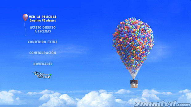 menú UP Blu-ray - 1