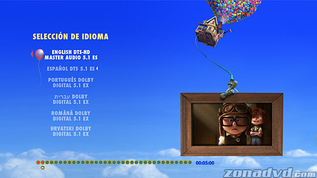 menú UP Blu-ray - 4