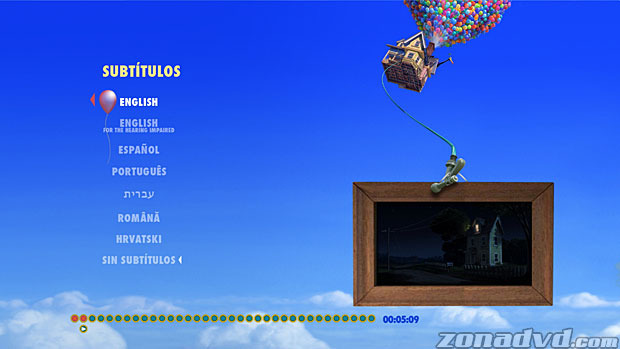 menú UP Blu-ray - 5