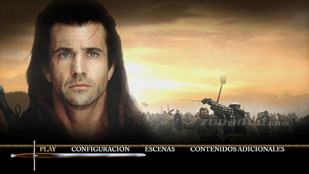 menú Braveheart Blu-ray - 1