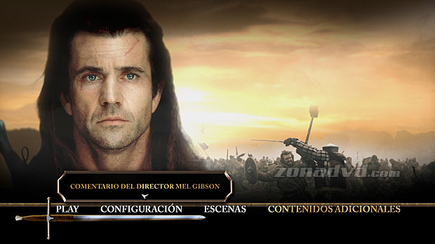 menú Braveheart Blu-ray - 5