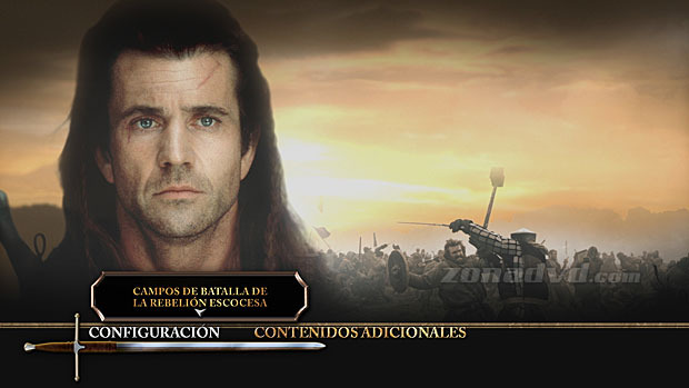 menú Braveheart Blu-ray - 7