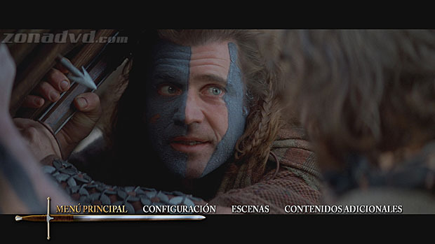 menú Braveheart Blu-ray - 8