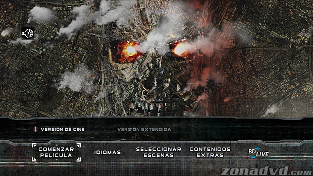 menú Terminator Salvation Blu-ray - 1