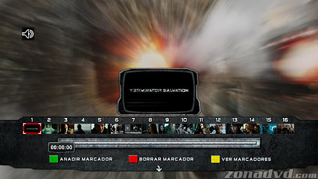 menú Terminator Salvation Blu-ray - 5
