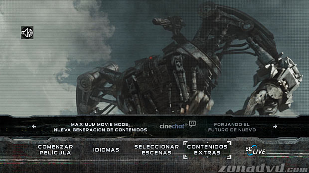 menú Terminator Salvation Blu-ray - 6