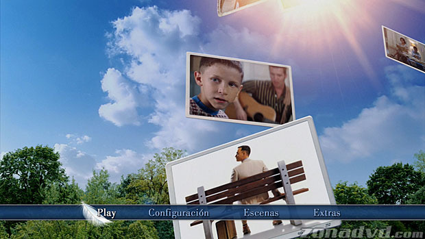 menú Forrest Gump Blu-ray - 1