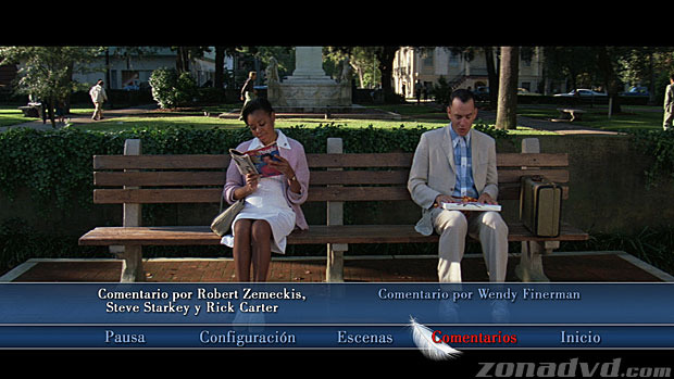 menú Forrest Gump Blu-ray - 5