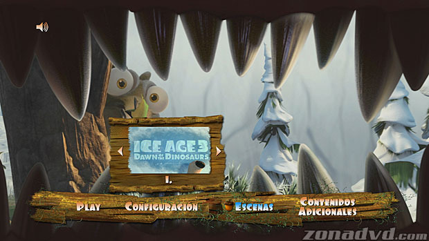 menú Ice Age 3 Blu-ray - 4