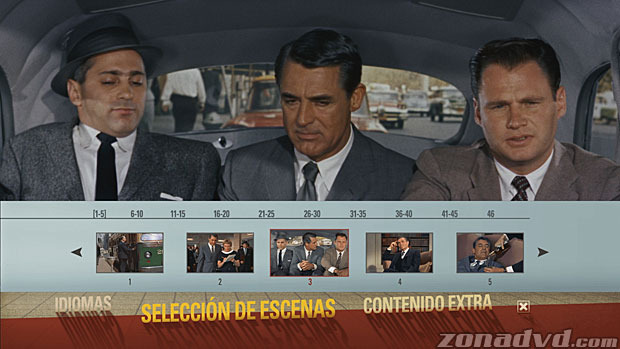 menú Con la Muerte en los Talones Blu-ray - 3