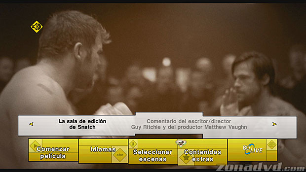 menú Snatch: Cerdos y Diamantes Blu-ray - 5