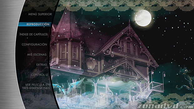 menú Los Mundos de Coraline Blu-ray - 2