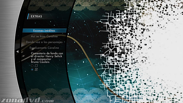 menú Los Mundos de Coraline Blu-ray - 6
