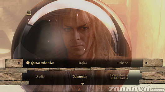 menú Dentro del Laberinto Blu-ray - 3