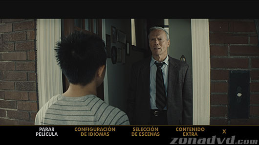 menú Gran Torino Blu-ray - 1