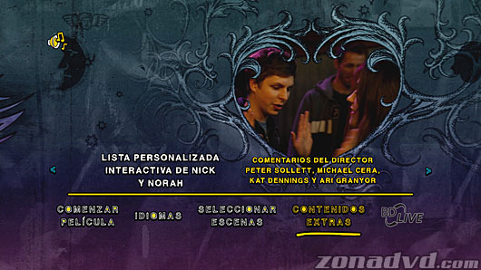menú Nick y Norah: Una Noche de Música y Amor Blu-ray - 5