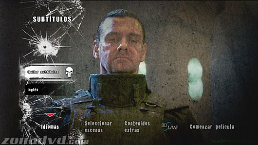 menú Pack The Punisher (El Castigador) + Punisher 2 Blu-ray - 9
