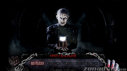 menú Hellraiser Blu-ray - 1