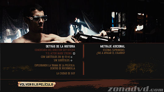 menú RocknRolla Blu-ray - 4