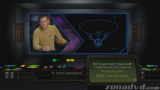 menú Star Trek: La Serie Original - Primera Temporada Blu-ray - 4