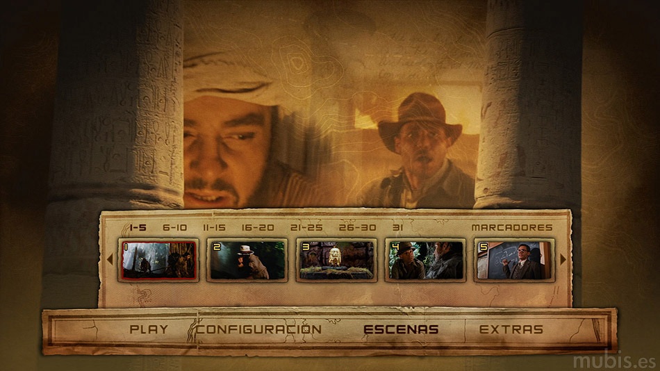 menú Indiana Jones - Las Aventuras Completas Blu-ray - 3