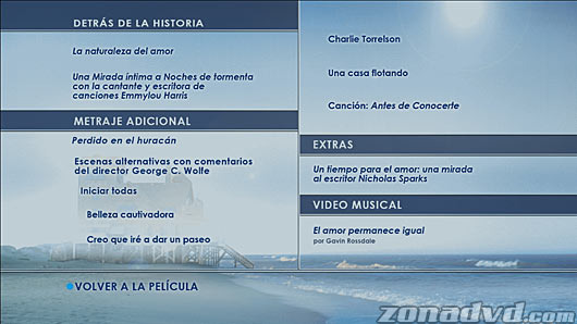 menú Noches de Tormenta Blu-ray - 4