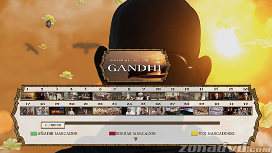 menú Gandhi Blu-ray - 4