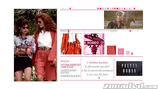 menú Pretty Woman Blu-ray - 3