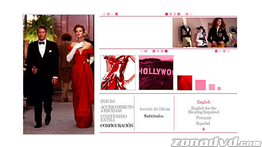 menú Pretty Woman Blu-ray - 4