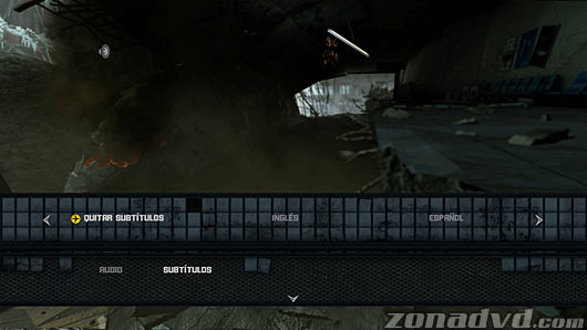 menú Resident Evil: Degeneración Blu-ray - 3