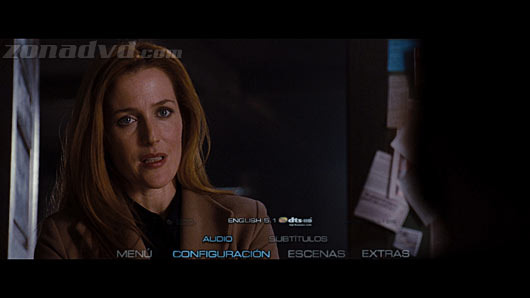 menú X-Files: Creer es la Clave Blu-ray - 3